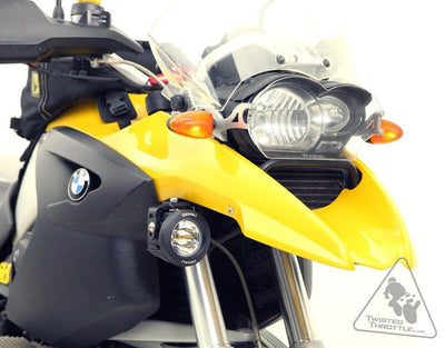Supporti montaggio faretti anteriori per BMW R 1200 GS '04-'12 DENALI