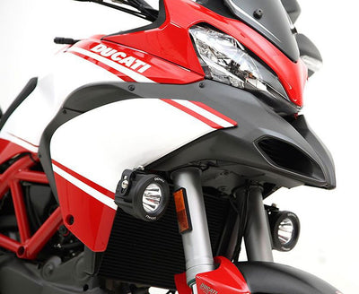 Supporti montaggio faretti anteriori per Ducati Multistrada 1200 '10-'