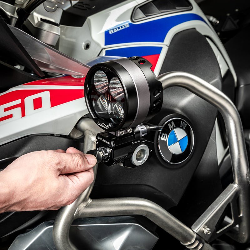 Supporto luci sgancio rapido LOBOO Q7 - Endurrad.com