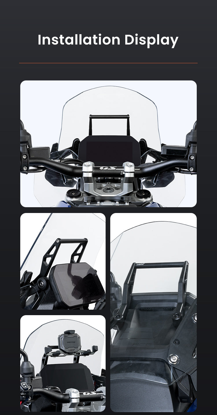 How does it look on the motorcycle?