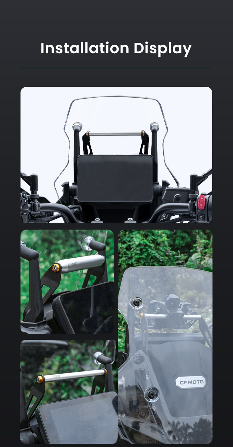 How does it look on the motorcycle?