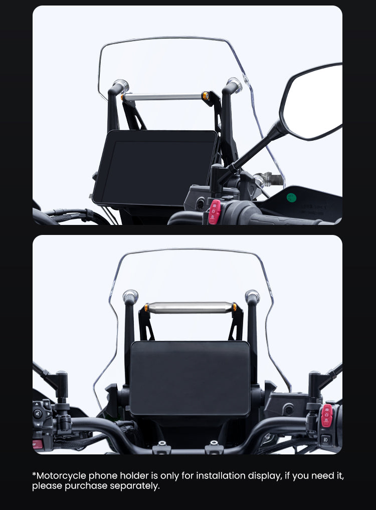The phone holder is not included