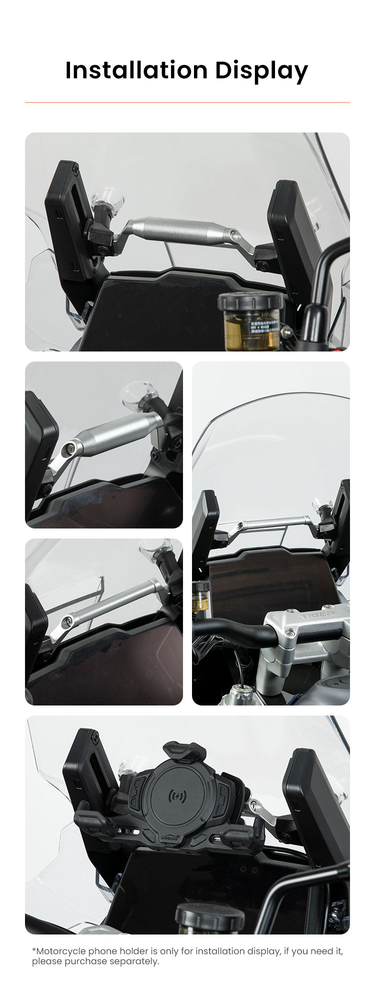 How does it look on the motorcycle?