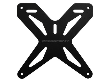 SUPPORTO TARGA ITALIA ALLUMINIO 6082 T6 ANO | 12 - 0731 - r23538 - ENDURRAD