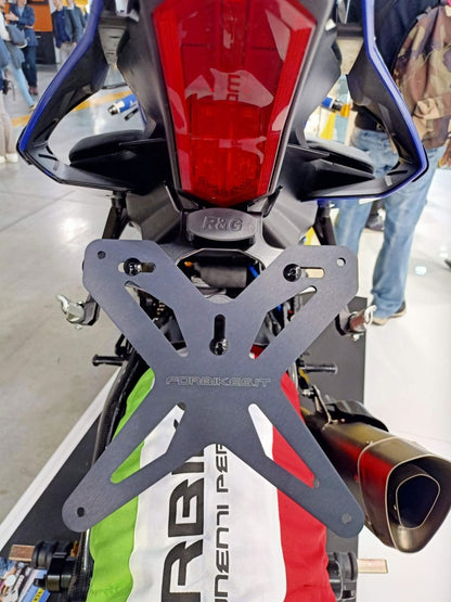 SUPPORTO TARGA ITALIA ALLUMINIO 6082 T6 ANO | 12 - 0731 - r23538 - ENDURRAD