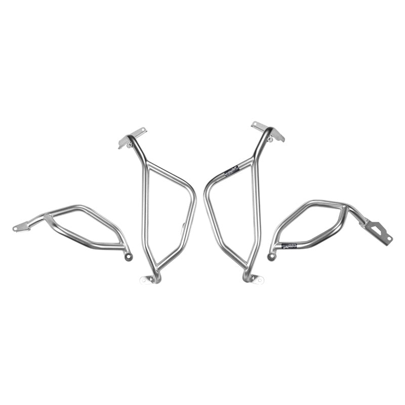 Structural protection for the engine and fairings, designed for the Suzuki V-Strom 800DE,