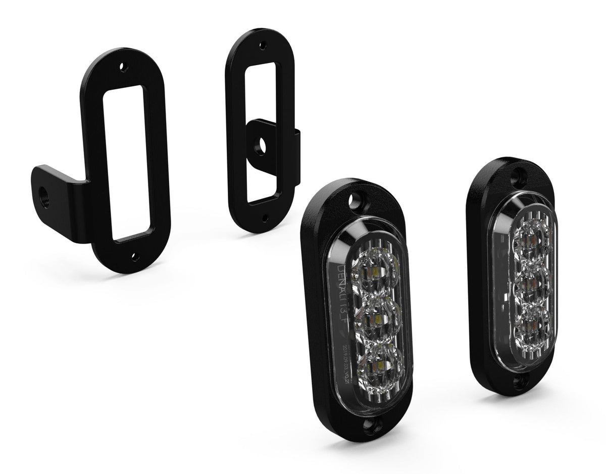 Two rows of LEDs, not a bicolor one