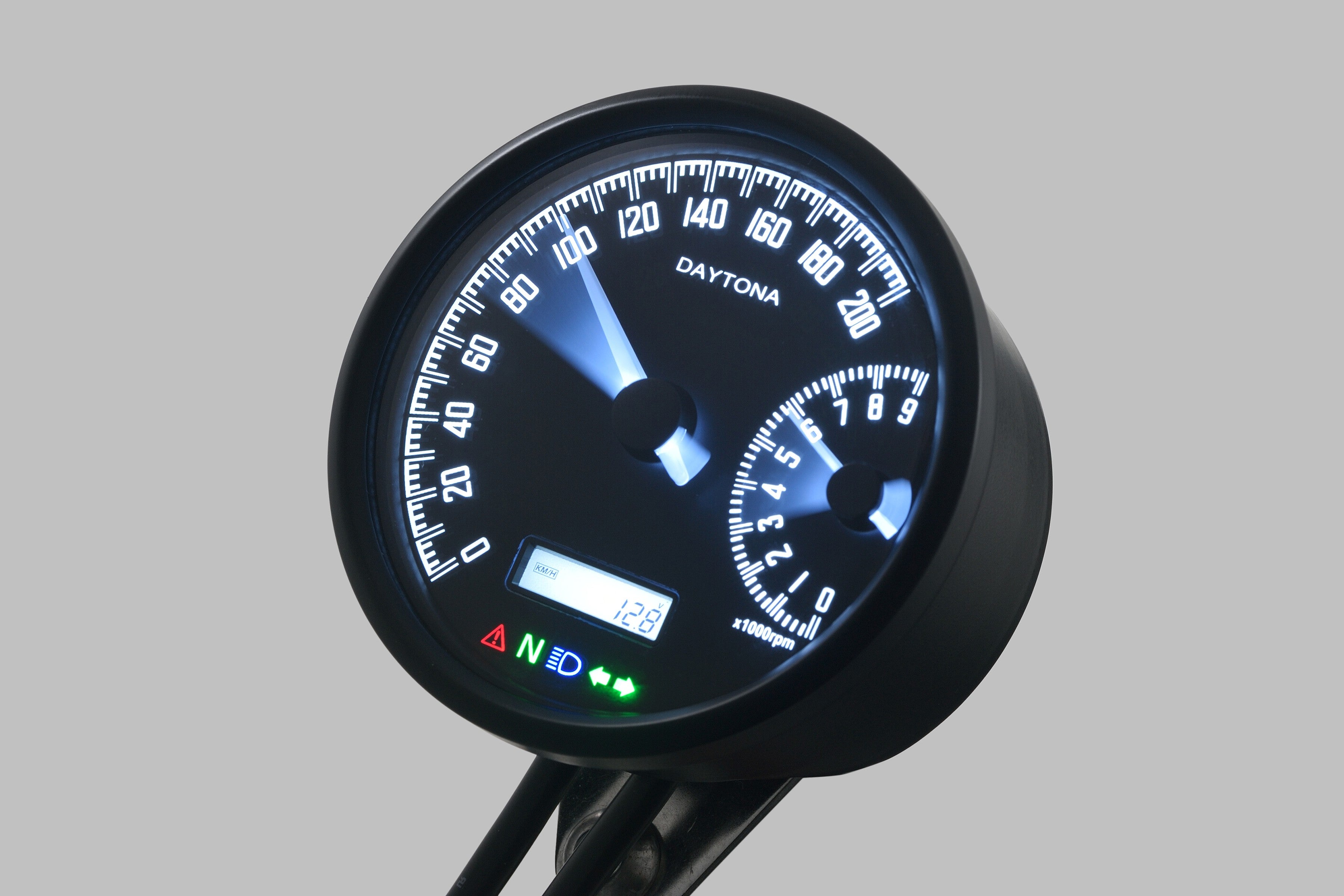 Tachimetro analogico elettronico VELONA diam.80 200KMH c/indicatore velocità elettrico