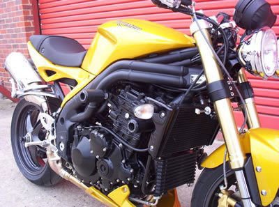 Tamponi paratelaio ANTERIORI - Triumph Speed Triple '97 - '07 - ENDURRAD