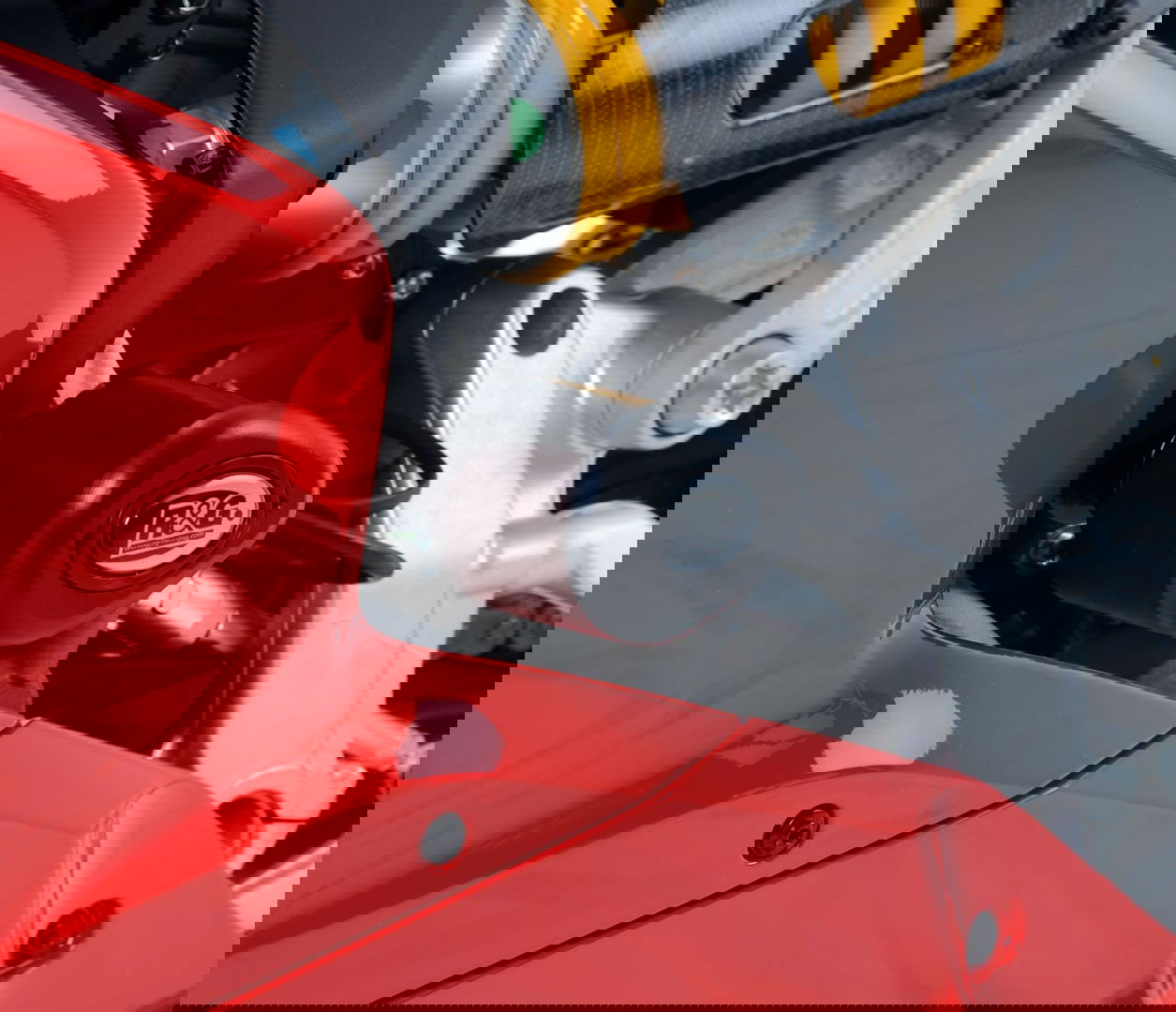 Tamponi Paratelaio Tipo Aero Ducati Panigale 899 959 1199 S 1299 S V2 Carene Racing 20 Bianco 12220 Rg CP0389WH - Endurrad