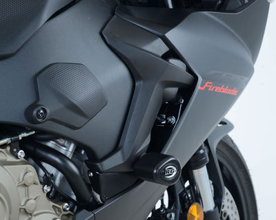 Tamponi Paratelaio Tipo Aero No Cut Honda CBR1000RR 17 19 Sp 17 19 SP2 17 19 Nero 18233 Rg CP0426BL - Endurrad