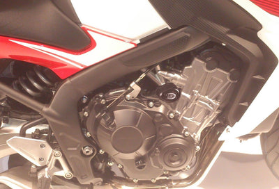 Tamponi Paratelaio Tipo Aero No Cut Sliders Telaio Honda CBR650F CB650F 14 18 CBR650R 19 10633 Rg CP0351BL - Endurrad