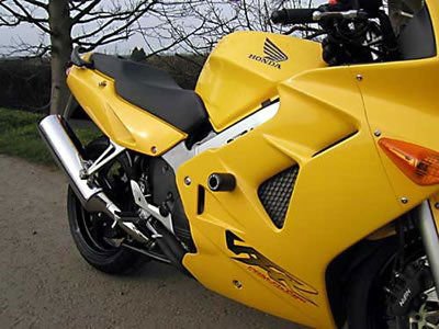 Tamponi Paratelaio Honda VFR800 98 01 Colore Bianco 70166 Rg CP0052WH - ENDURRAD