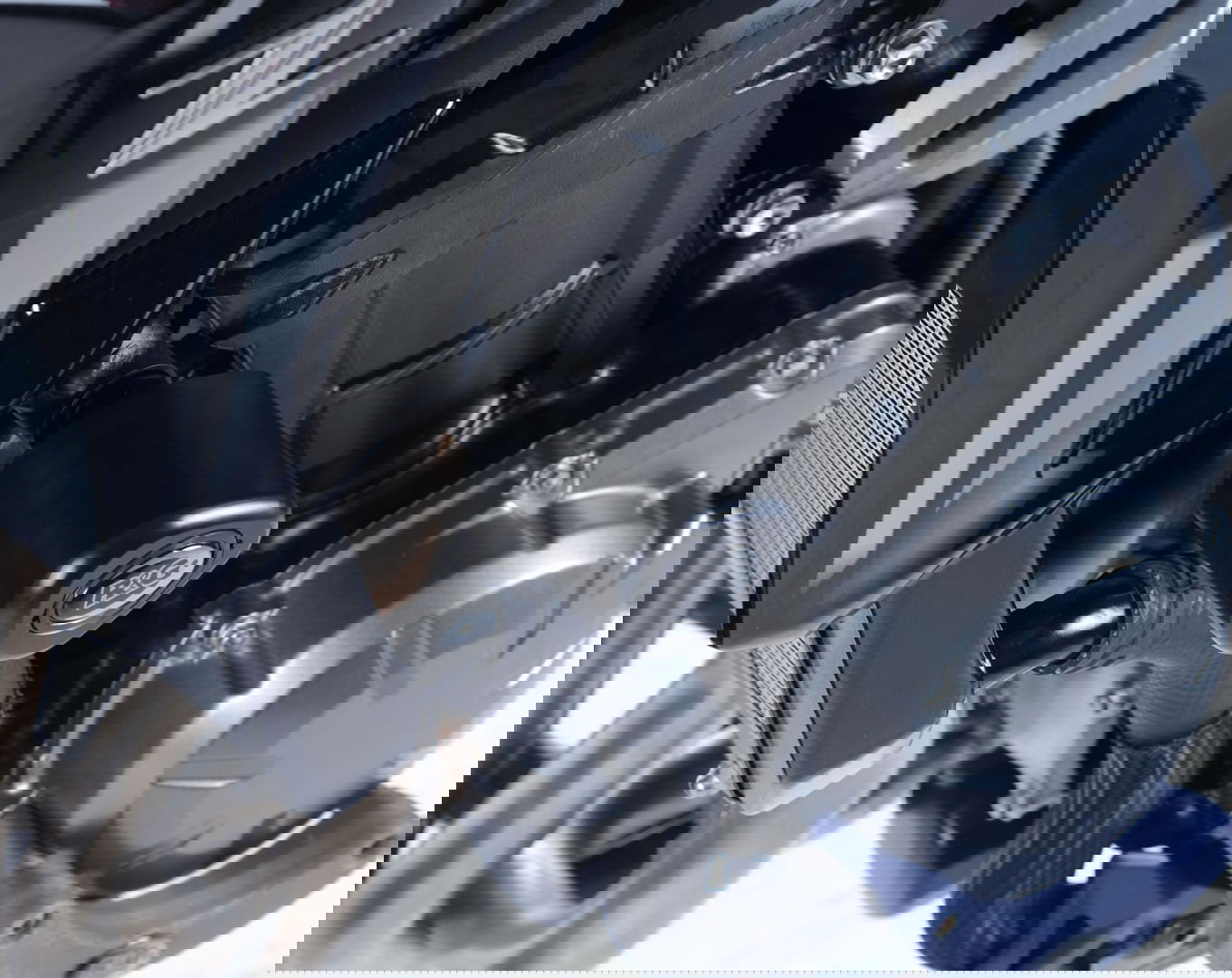 Tamponi paratelaio tipo Aero - Kawasaki Z900 '17- bianco