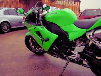 Tamponi Paratelaio Kawasaki ZX10 R 06 07 70631 Rg CP0165WH - ENDURRAD