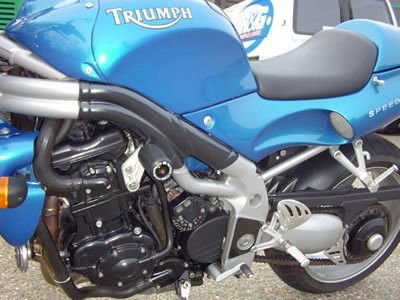 Tamponi paratelaio MID ENGINE - Triumph Speed Triple '97 - '07 - ENDURRAD