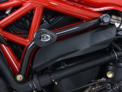 Tamponi Paratelaio Tipo Aero Ducati Monster 1200 S Monster 821 Monster 1200 R 11141 Rg CP0368BL - ENDURRAD