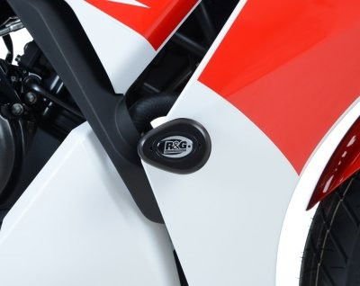 Tamponi Paratelaio Tipo Aero Honda CBR300R Colore Bianco 11837 Rg CP0374WH - ENDURRAD