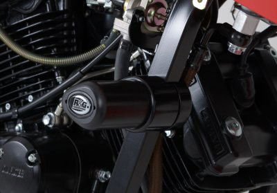 Tamponi paratelaio tipo Aero - Hyosung | RG - CP0296BL - r27106 - ENDURRAD