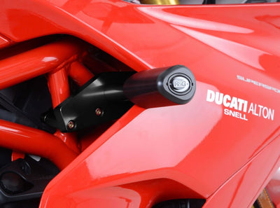 Tamponi Paratelaio Tipo Aero No Cut Ducati Supersport S 17 Bianco 18238 Rg CP0428WH - ENDURRAD