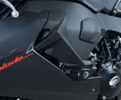 Tamponi Paratelaio Tipo Aero No Cut Honda CBR1000RR 17 19 Sp 17 19 SP2 17 19 Nero 18233 Rg CP0426BL - ENDURRAD