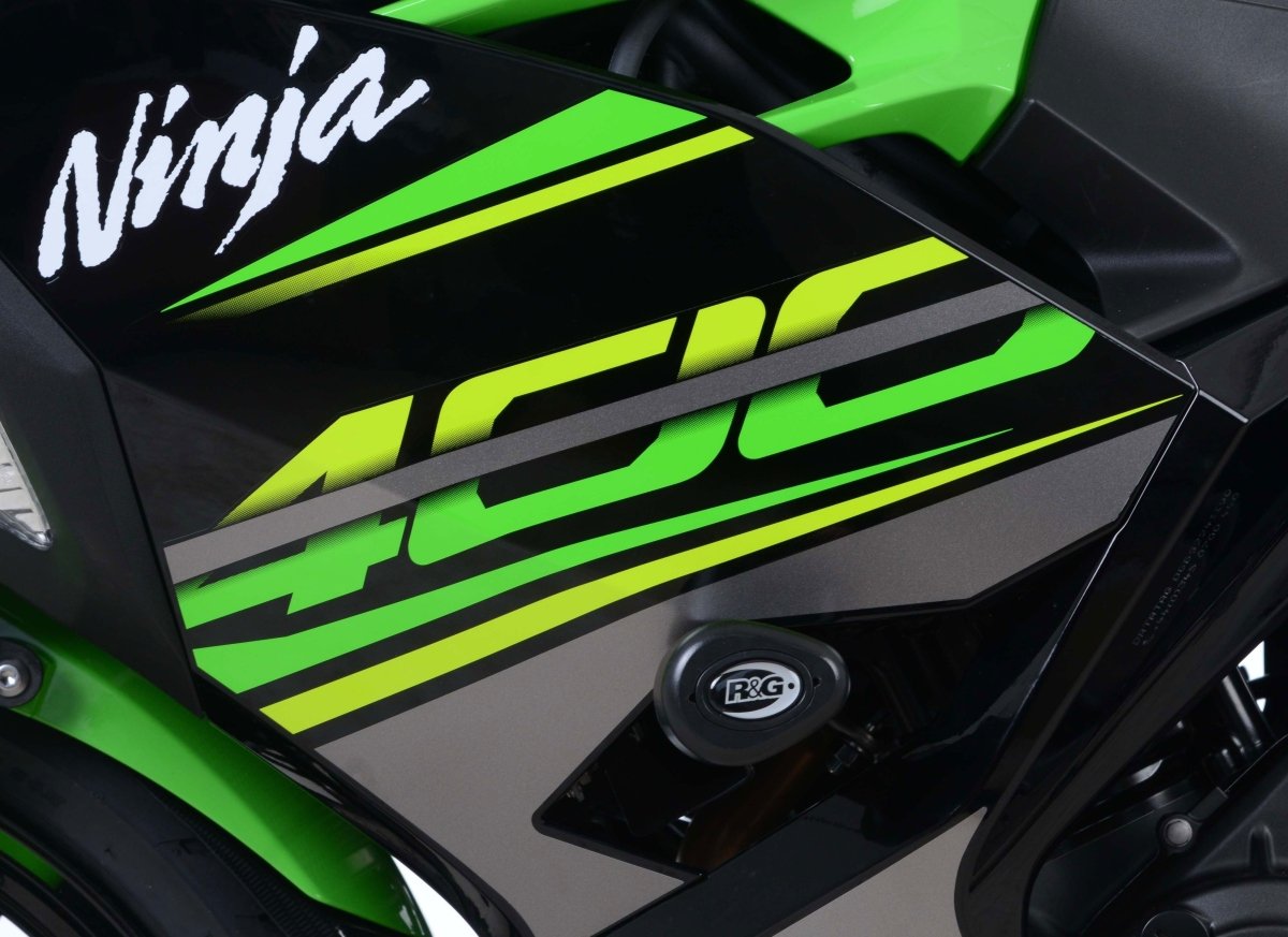 Tamponi Paratelaio Tipo Aero No Cut Kawasaki Ninja 400 Ninja 250 18 Z400 19 Z250 19 55148 Rg CP0444WH - ENDURRAD