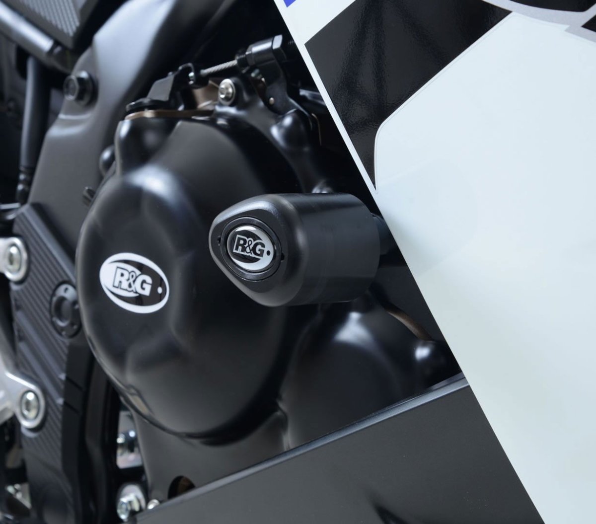 Tamponi Paratelaio Tipo Aero No Cut Sliders Telaio Honda CBR500R 16 16725 Rg CP0405BL - ENDURRAD