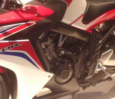 Tamponi Paratelaio Tipo Aero No Cut Sliders Telaio Honda CBR650F CB650F 14 18 CBR650R 19 10633 Rg CP0351BL - ENDURRAD