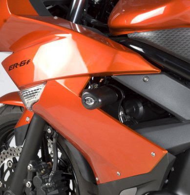 Tamponi paratelaio tipo Aero no - cut Sliders telaio - Kawasaki ER 6 - F 2009 - 2011 - ENDURRAD