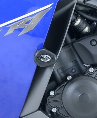 Tamponi Paratelaio Tipo Aero No Cut Sliders Telaio Yamaha Yzf R1 13 14 10635 Rg CP0353BL - ENDURRAD