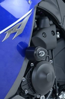 Tamponi Paratelaio Tipo Aero No Cut Sliders Telaio Yamaha Yzf R1 13 14 10635 Rg CP0353BL - ENDURRAD