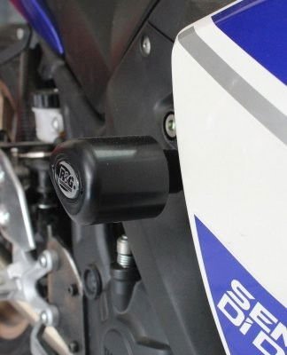 Tamponi paratelaio tipo Aero no - cut Sliders telaio - Yamaha YZF - R25 '14 - '18 / YZF - R3 '15 - '18 - ENDURRAD