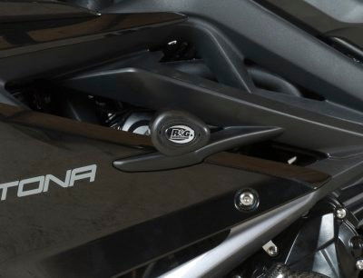 Tamponi Paratelaio Tipo Aero No Cut Sliders Telaio Triumph 675 Daytona 13 Vers Strad 7160 Rg CP0332BL - Endurrad