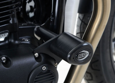 Tamponi Paratelaio Tipo Aero Triumph Thruxton 1200 1200R Fino Al 2018 Speed Twin 19 Street Twin 900 Fino Al 2 16731 Rg CP0407BL - Endurrad