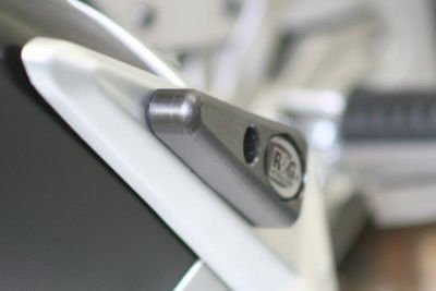 Tamponi protezione silenziatore per Kawasaki Z 750 '07 / Z750R - ENDURRAD