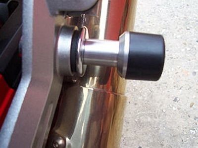 Tamponi Protezione Silenziatore Per Kawasaki Z1000 Fino A 06 5296 Rg ES0001BK - ENDURRAD