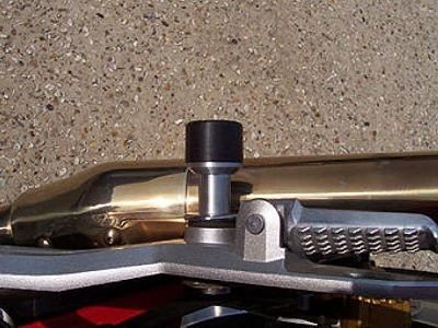 Tamponi Protezione Silenziatore Per Kawasaki Z1000 Fino A 06 5296 Rg ES0001BK - ENDURRAD