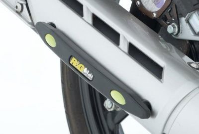 Tamponi Protezione Silenziatore Per Yamaha Ybr 125 10665 Rg ES0006BK - ENDURRAD