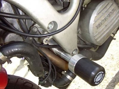 Tamponi Protezioni Telaio Honda RVF400 NC35 7091 Rg CP0062WH - ENDURRAD