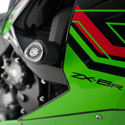 Tamponi / protezioni telaio tipo Aero, Kawasaki ZX - 6R '24 - ENDURRAD