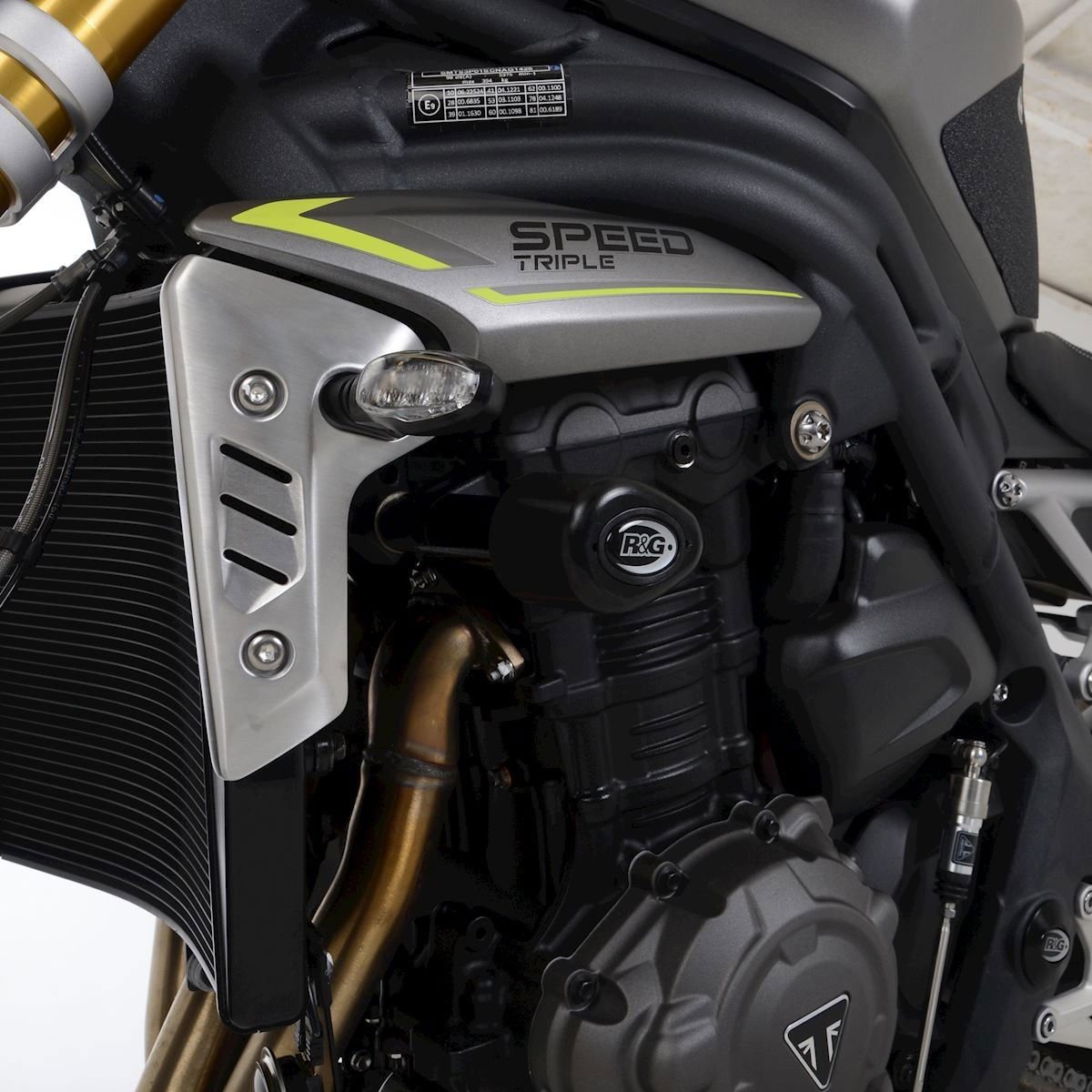 Tamponi - protezioni telaio tipo Aero, Triumph Speed Triple 1200 RS '21 - ENDURRAD