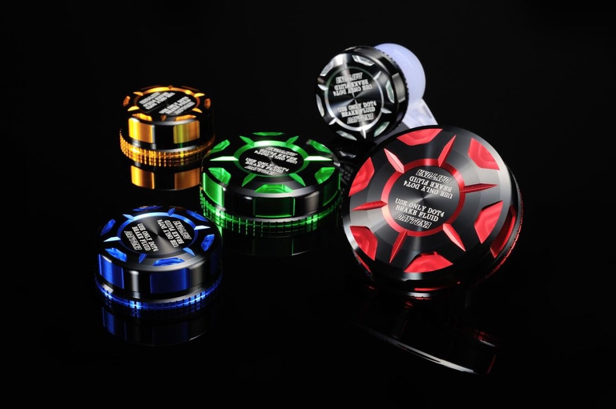 Tappo serbatoio olio freni doppia anodizzazione | 9273A - 4829 - ENDURRAD