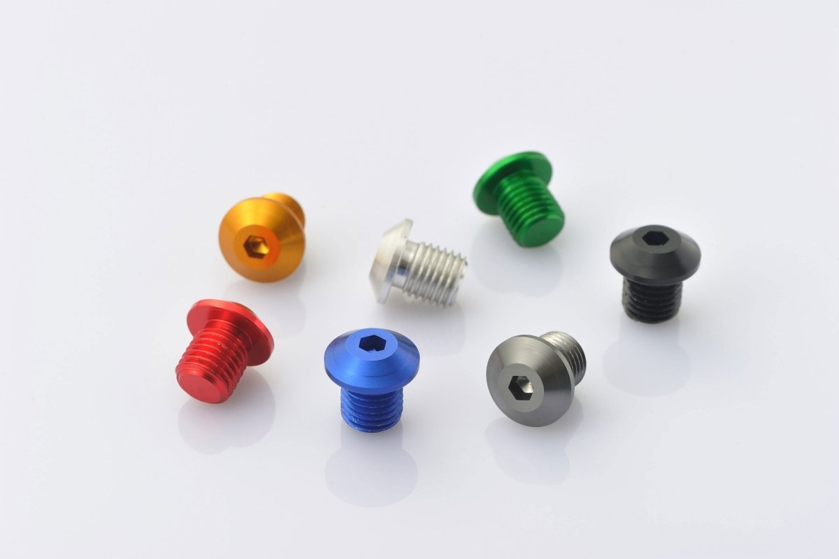 Tappo specchietto M10 x P1,25 anodizzato | 9961A - 33072 - ENDURRAD