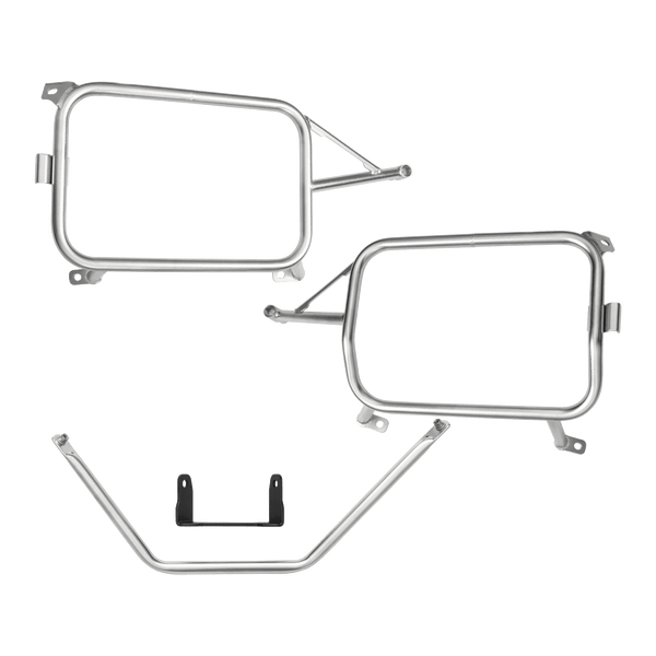 Side Pannier Racks for BMW F 900 GS from 2024 | connected structure, no-drill installation