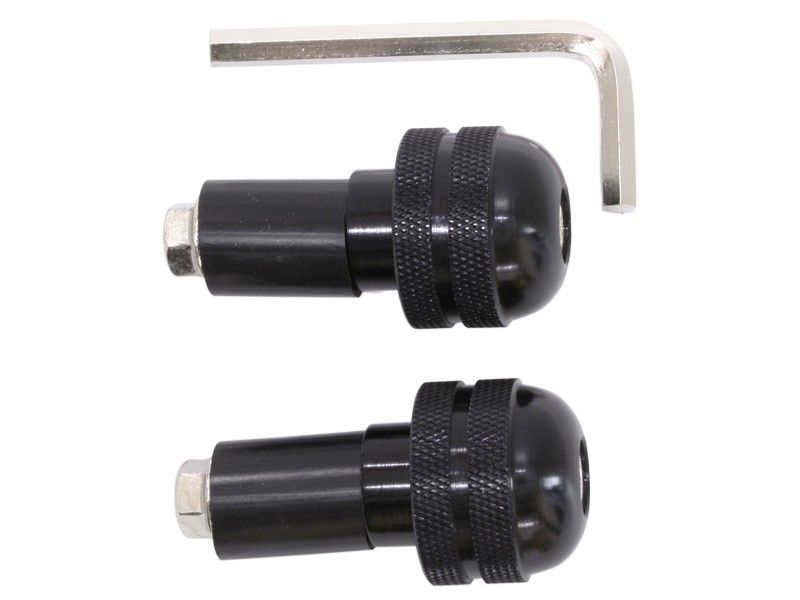 Terminali manubrio zigrinati alluminio 13mm (coppia) - ENDURRAD