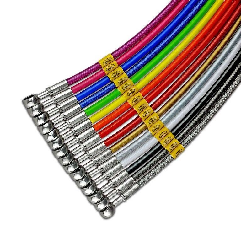Tubi freno in treccia per Kawasaki 1000 Z1000 1978 (Kit 4 tubi) - ENDURRAD
