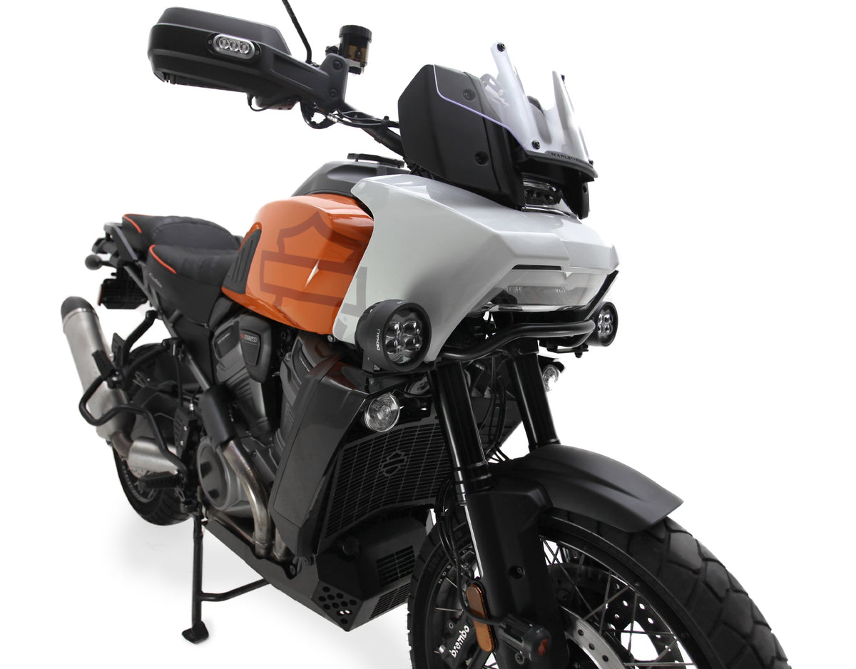 Pan America 1250 con supporto faretti superiore DENALI