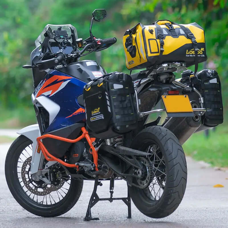 Valigia posteriore per moto impermeabile - Endurrad.com