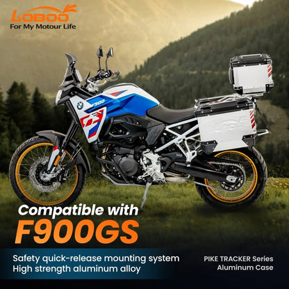 Valigie alluminio BMW F900 GS - LOBOO PIKE TRACKER - Endurrad.com