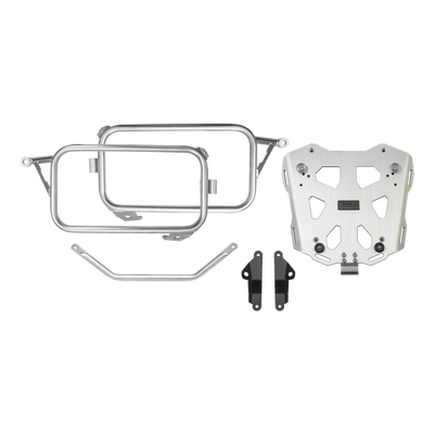 Kit telai laterali JP151B e piastra top case JPT131WA LOBOO per BMW R 1300 GS Adventure